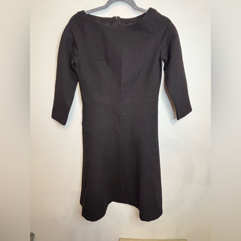 J Crew NWT black long sleeve stretchy dress Size 4
